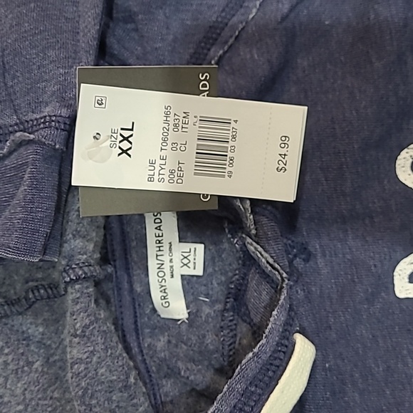 Grayson Threads J'Adore Coffee women's XXL shirt with frayed edges - Picture 2 of 7